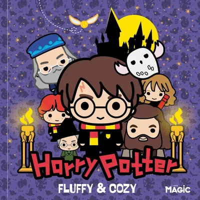 Livro Harry Potter Fluffy And Cozy Com 5 Canetas Art Marker